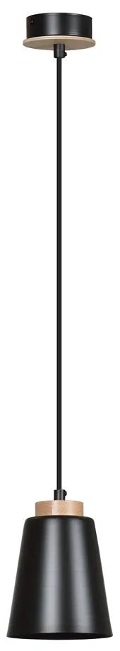 Pendul Bolero 1 Black 442/1 Emibig Lighting, Modern, E27, Polonia