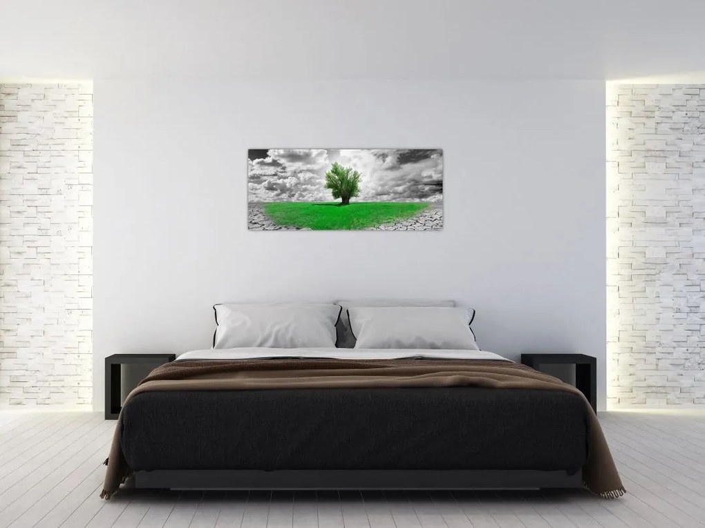 Tablou - O bucată de natură în oraș (120x50 cm)