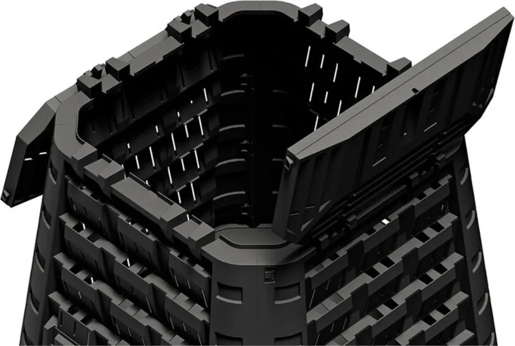 Compostor EVOGREEN VARIO, 750 l, negru Prosperplast