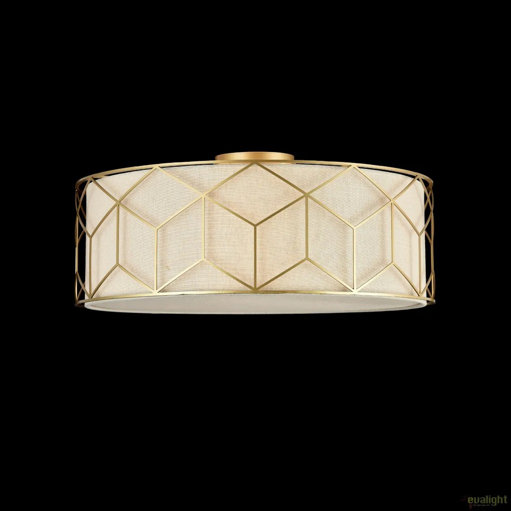 Lustra aplicata clasica diam.57cm Messina MYH223-PL-05-G
