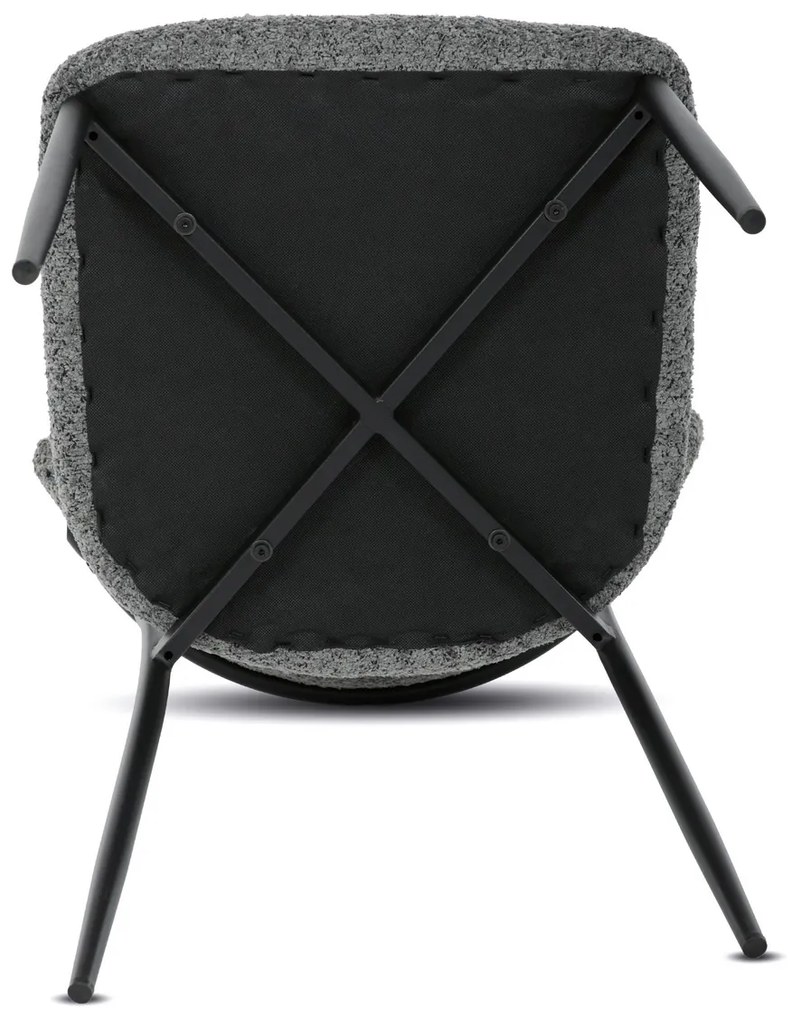 Set de scaune de sufragerie CT-W1021 GREY2, 4 buc