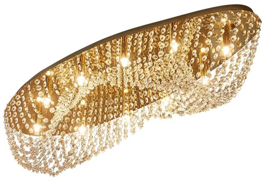 LUXERA 62441 - Plafonier ELIPTHON 10xG9/33W/230V