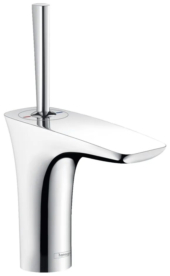 Baterie lavoar Hansgrohe PuraVida 110 cu ventil Push-Open crom