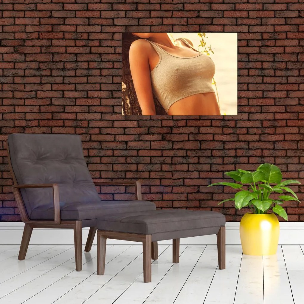 Tablou - Femeia lângă pom (70x50 cm)