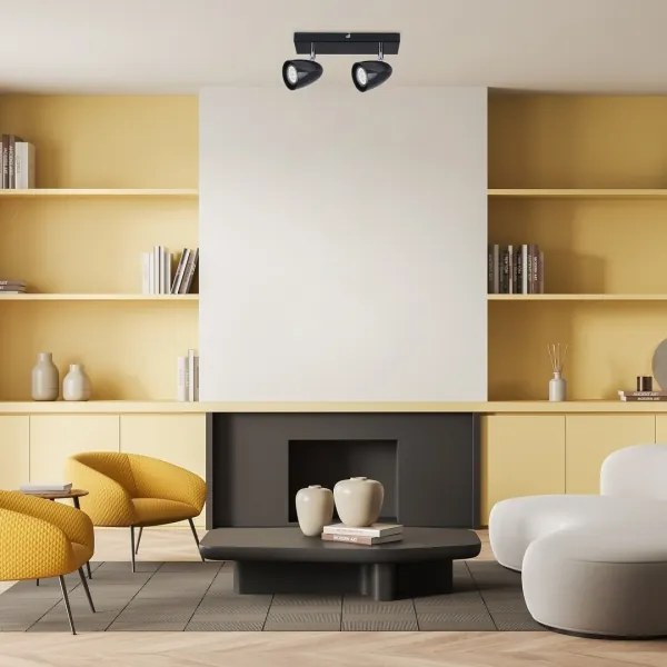 Spot Rabalux 73017 PERICO 2xGU10/5W/230V negru