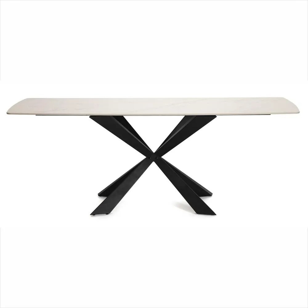 Masă de dining AVENBERG ATLAS 200 Alb