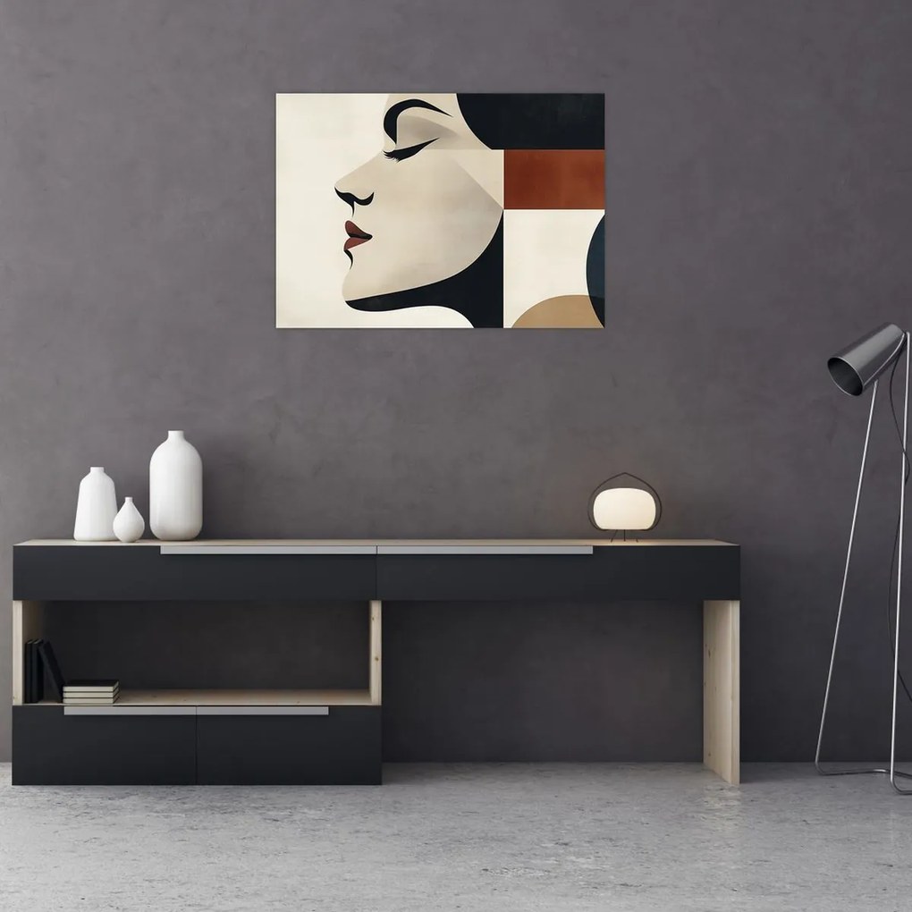 Tablou - Femeie din profil (70x50 cm)