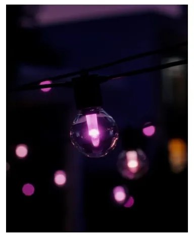 Philips Hue FESTAVIA - Ghirlandă LED RGBW reglabilă pentru exterior 20xLED 14m IP65