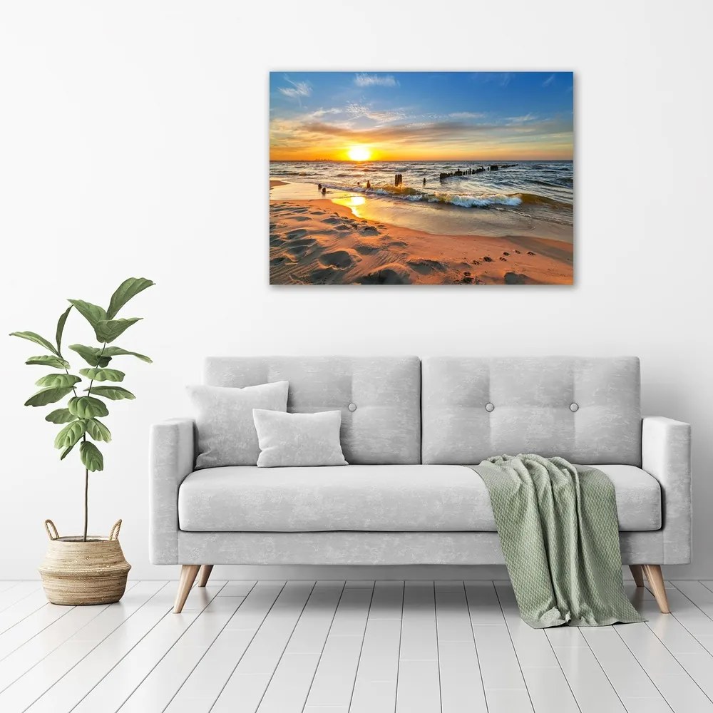 Tablou pe pânză Sunset beach