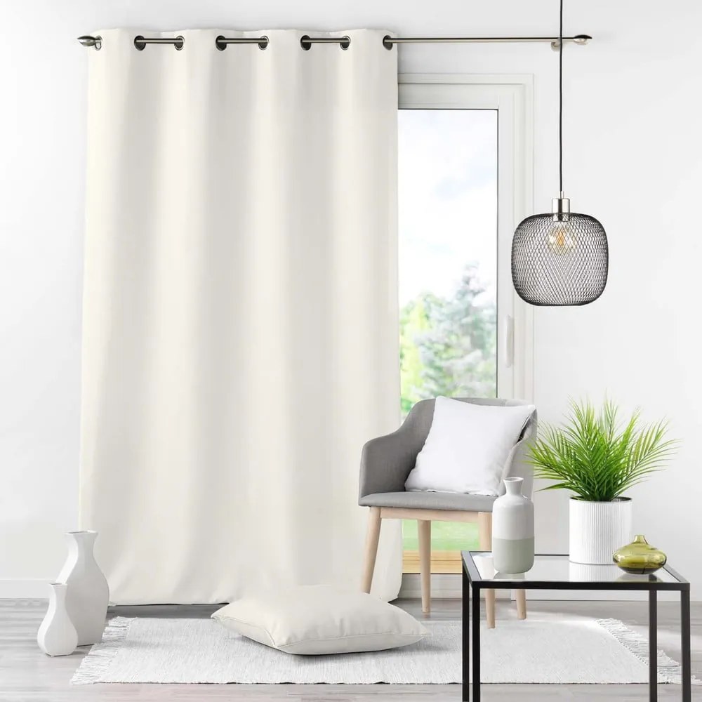 Draperie crem 140x280 cm Essentiel – douceur d'intérieur