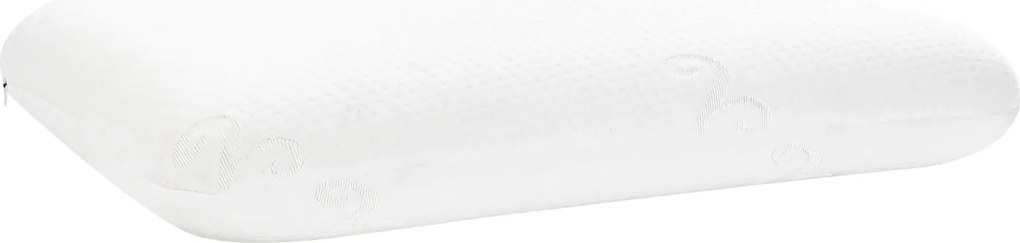 vidaXL Perna de Somn Simplu Alb 50 x 30 x 10,5 cm Spumă cu Memorie