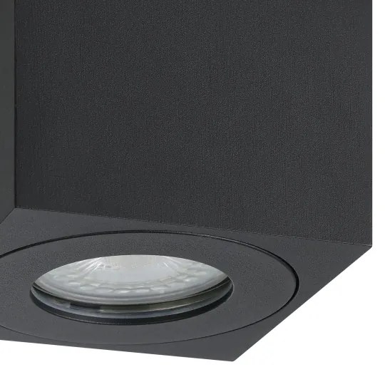 Spot de exterior Eglo 901029 TORRECOLA 1xGU10/5W/230V 8x8cm IP44