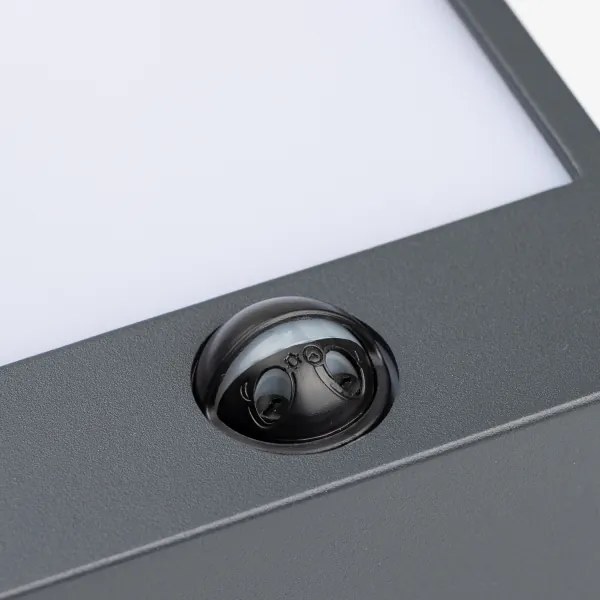 Aplică LED de exterior cu senzor Brilagi TERNI LED/12W/230V antracit IP44