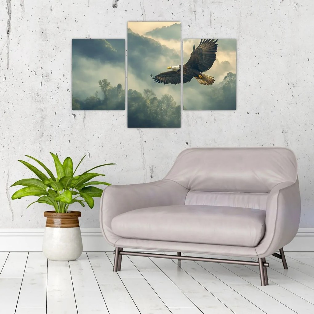 Tablou - Vultur în zbor (90x60 cm)