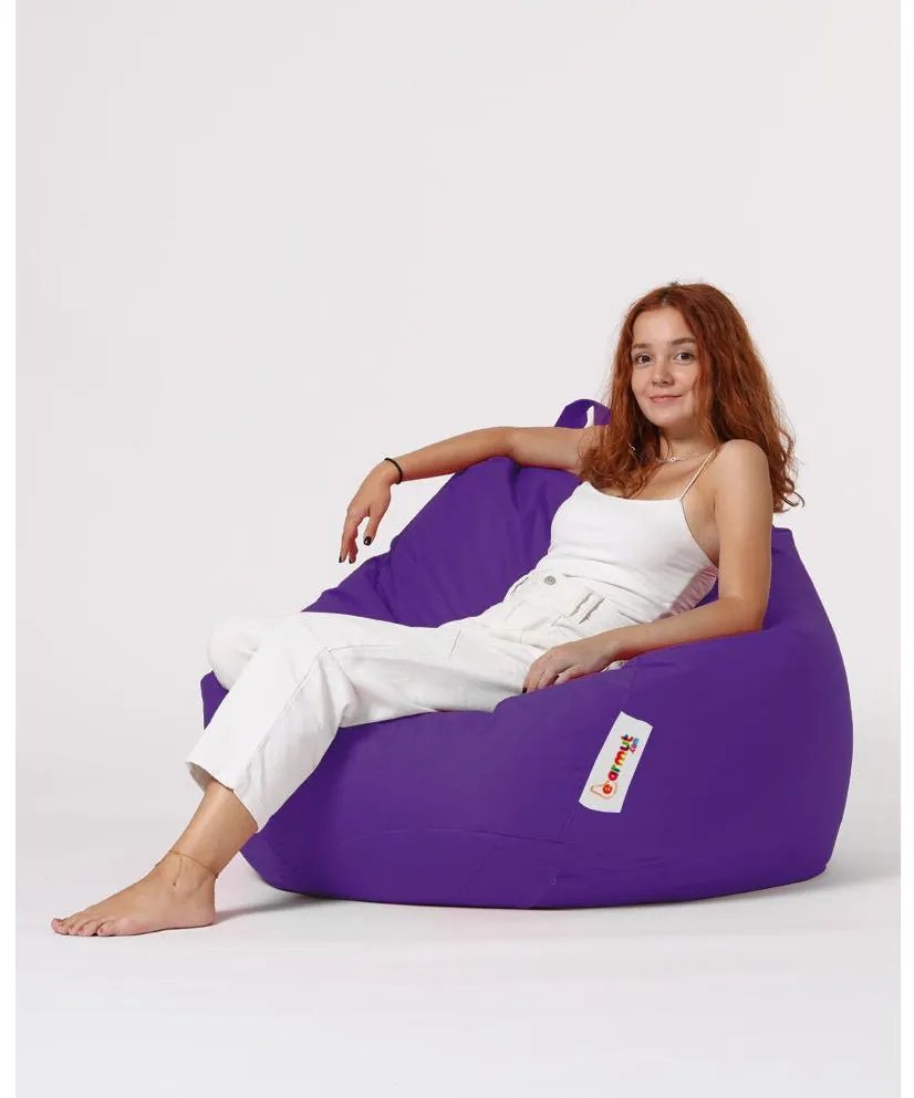 Fotoliu puf Parumleo XXL (violet). 1101741