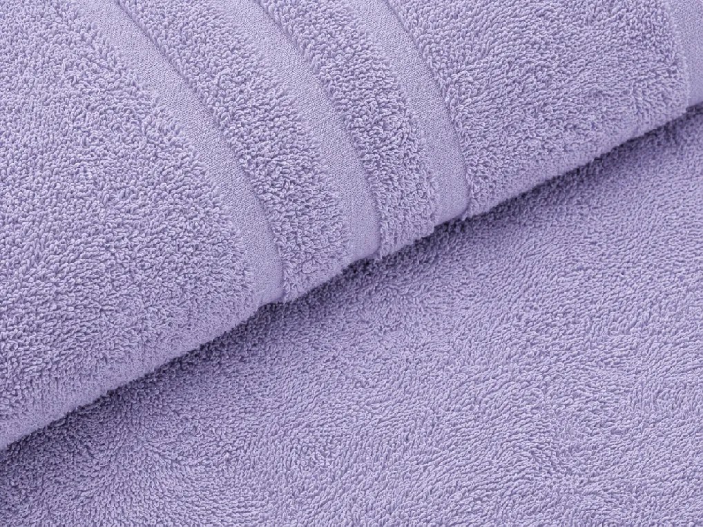 Prosop CLASSIC COLOR 70 x 140 cm lavanda, 100% bumbac