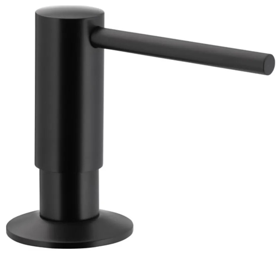 Dozator încastrat de săpun KFA Armatura 990-100-81 DUERO negru mat