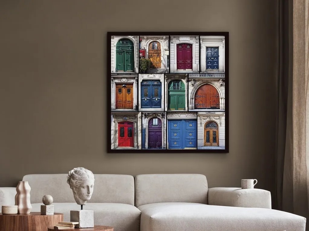 Tablou de perete decorativ Portales,100x100cm