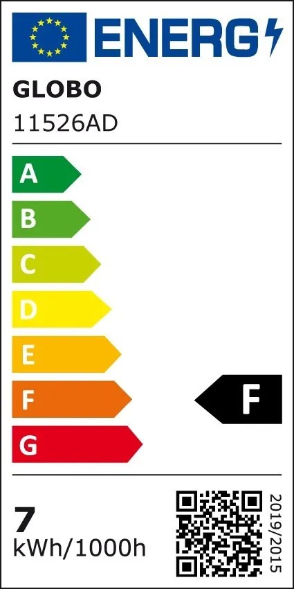 Bec decorativ cu filament LED dimabil E27 7W 2700K chihlimbar 11526AD GL