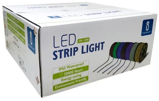 Aigostar - Bandă LED pentru exterior 50 m, 350 W, 230 V, verde, IP65