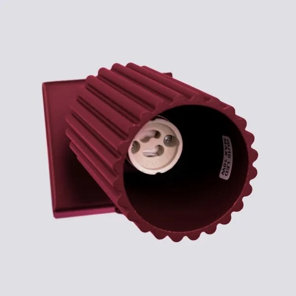 Brilagi - Aplică spot de perete CRESTO 1xGU10/10W/230V burgundiu