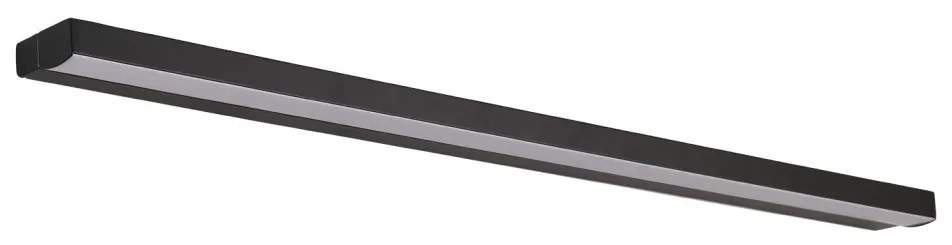 Aplica liniara LED, Protectie IP44 Trio 10W negru, 3000K