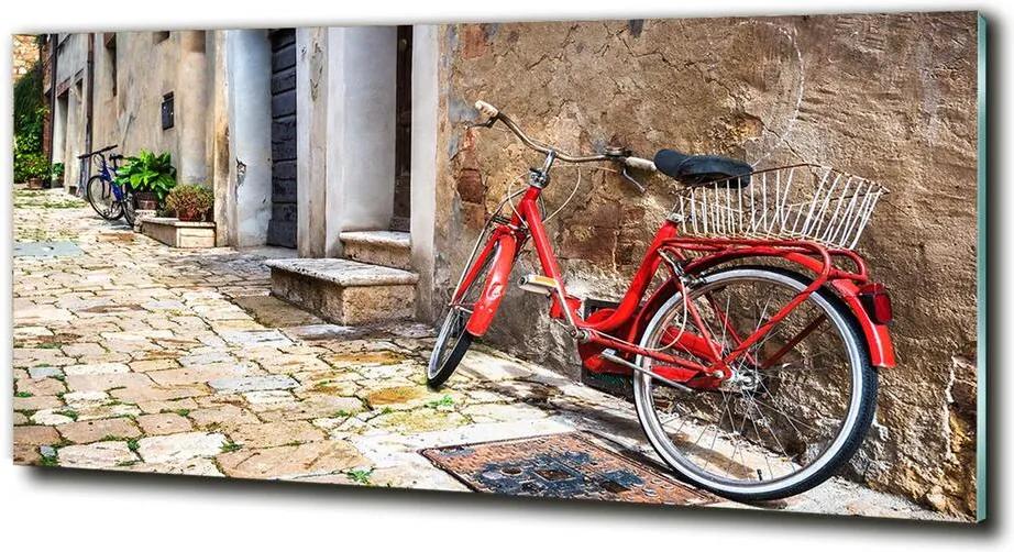 Imagine de sticlă Bicicletă roșie