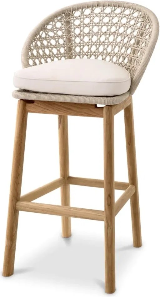 Scaun de bar pentru exterior sau interior design LUX Bar Trinity