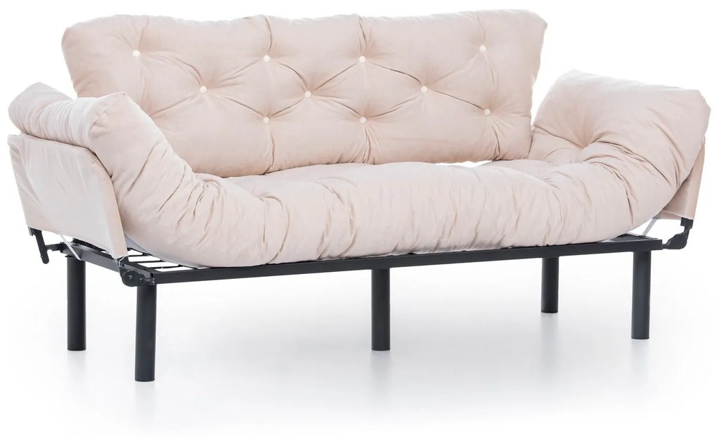 Canapea extensibilă Nitta Triple - Cream