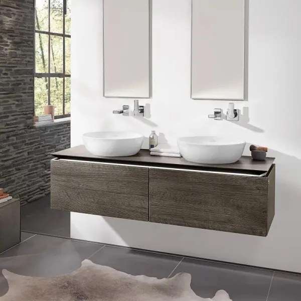 Villeroy & Boch 41794301 - Lavoar pe blat ARTIS Ø 43 cm, ceramică/alb