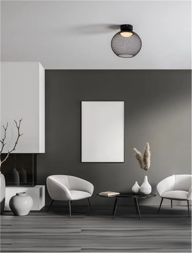 Plafoniera LED stil modern decorativ KINETIC D-30cm
