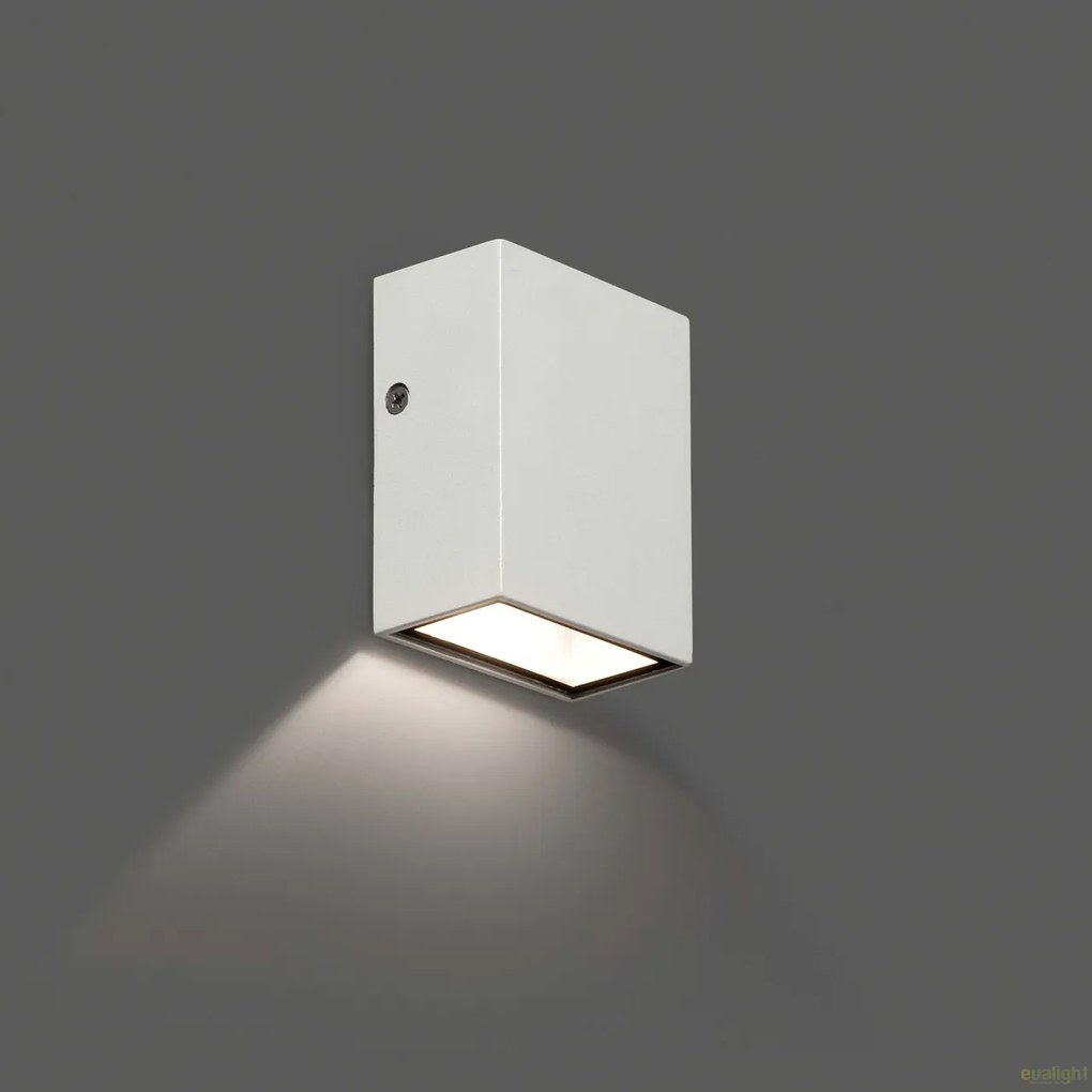 Aplica LED de perete exterior IP44 CANON-2 alba 70567N