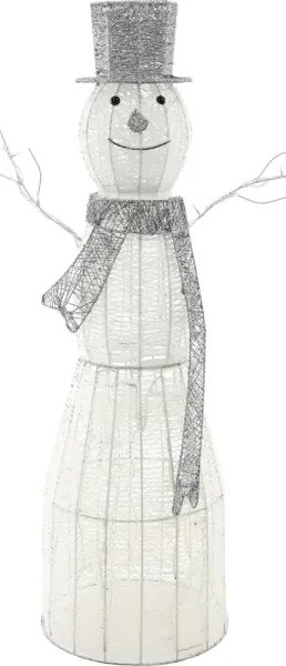 Decorațiune LED de Crăciun de exterior Retlux LED/3,6W/230V/alb rece 124 cm IP44 om de zăpadă