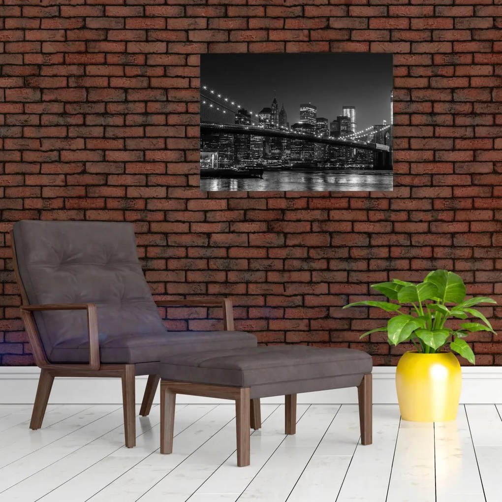 Tablou cu podul Brooklin în New York (70x50 cm)