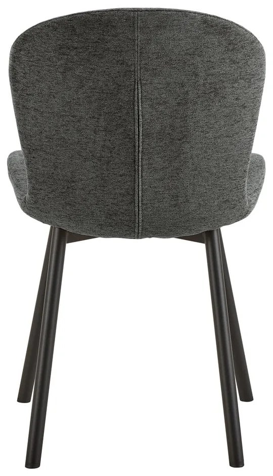 Scaun de dining gri închis Esra – Actona