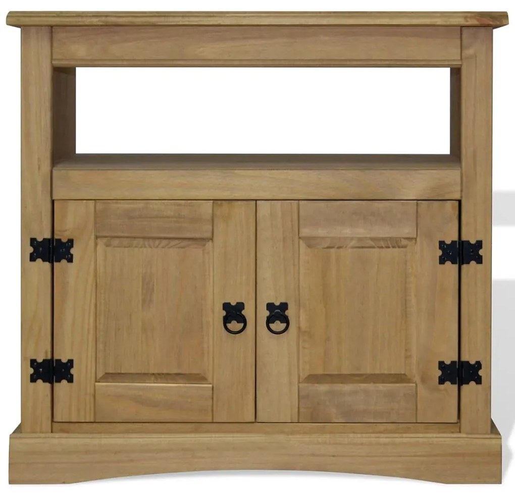 243746 vidaXL Comodă TV din pin mexican Corona Range 80 x 43 x 78 cm