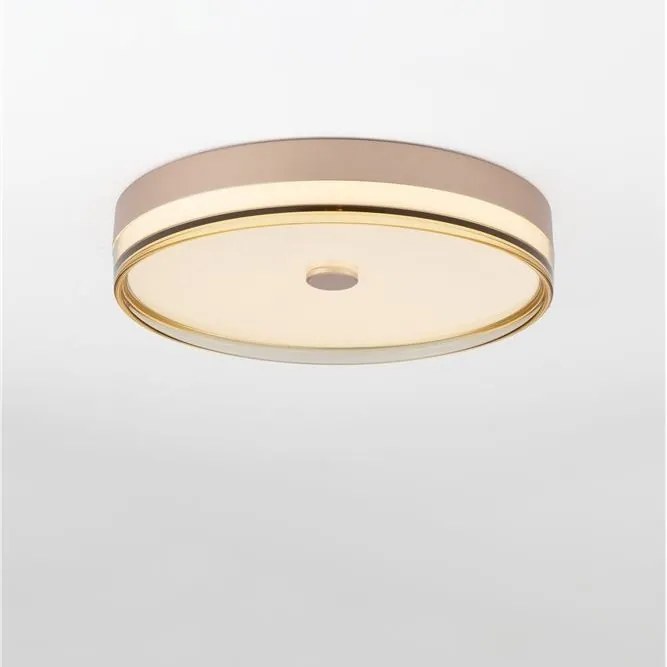 Plafoniera LED HELIOS auriu champagne D-50cm