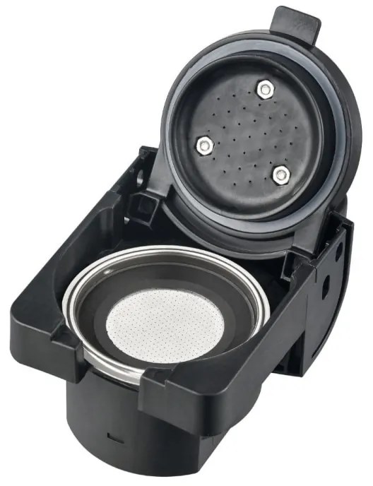 Espressor cafea macinata si capsule 8in1 Oliver Voltz OV51171M8R, 1450W, 19 bar, Alb/Auriu