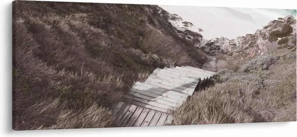 Tablou - Călătorie spre Marea de Smarald (120x50 cm)