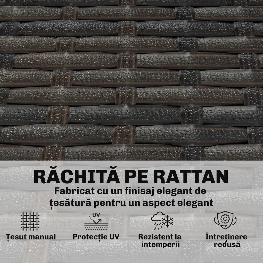 Outsunny 2 3 poliratan | Aosom Romania