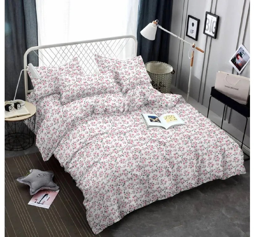 Lenjerie de pat din microfibra ROSALIE roz Dimensiune lenjerie de pat: 70 x 80 cm | 140 x 200 cm