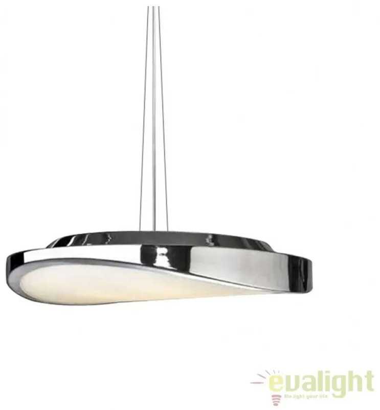 Lustra suspendata design modern 48cm Circulo chrom