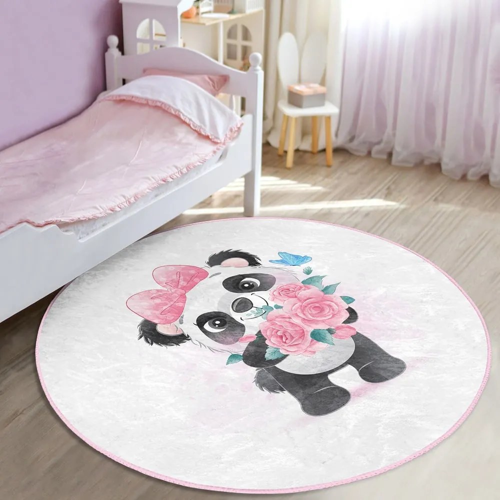 Covor pentru copii alb ø 100 cm Comfort – Mila Home