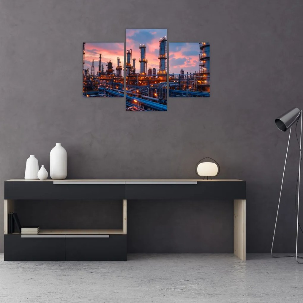 Tablou - Instalație industrială (90x60 cm)