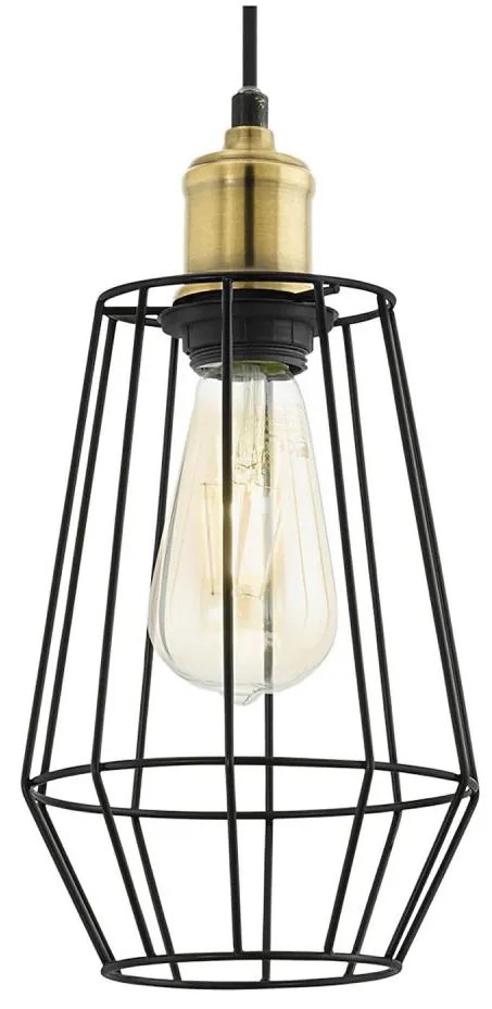 Eglo 49791 - Corp de iluminat pendul DENHAM 1xE27/60W
