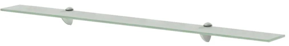 3051517 vidaXL Rafturi suspendate, 2 buc., 100 x 10 cm, sticlă, 8 mm