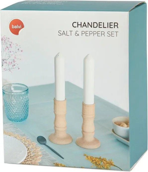 Set solniță și piperniță Chandeller – Balvi