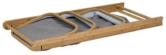 Etajeră pliabilă cu coșuri