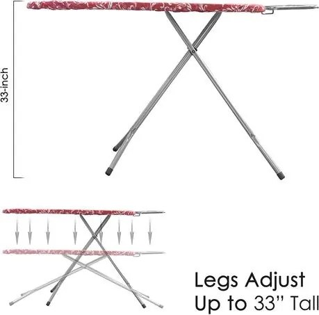 Masa de calcat Zilan - Marrone ZLN2258 - 112x37 cm