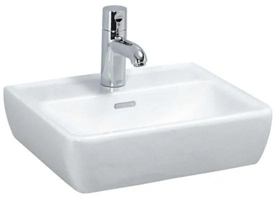 LAUFEN H8119510001041 - Lavoar montat pe blat/suspendat PRO 45x34 cm, ceramică, alb